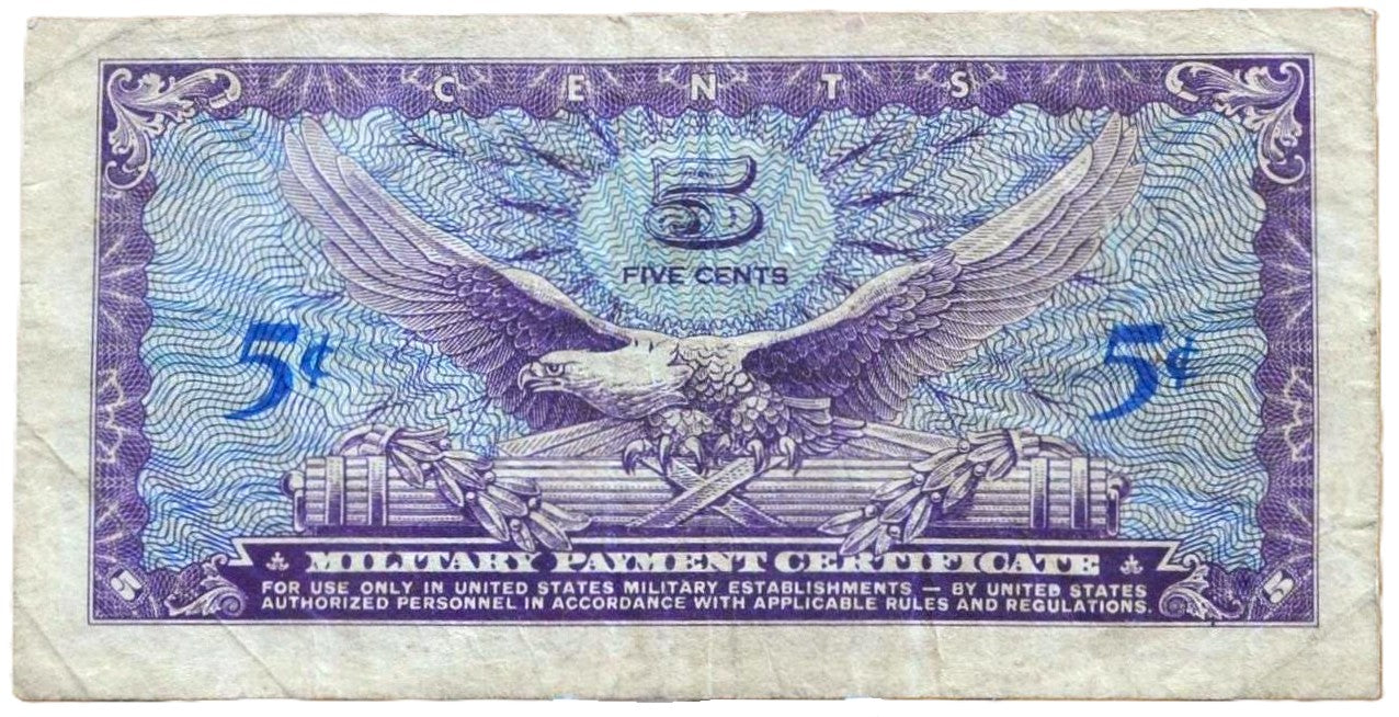 U.S. Military Payment Certificate – Treasure Hunter Co