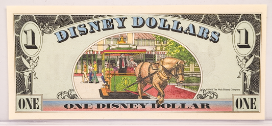 Raro billete coleccionable de Disney de 5 dólares de Blancanieves de 2002 - Serie "AA" - Sin circular - Billete de fantasía de cinco dólares de Disneyland de la serie de 2002