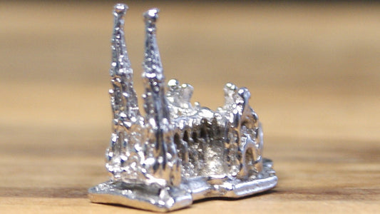 Saint Patrick's Cathedral Church Sterling Silver Religious Pendant - Sterling Silver St Saint Patricks Cathedral Church Charm