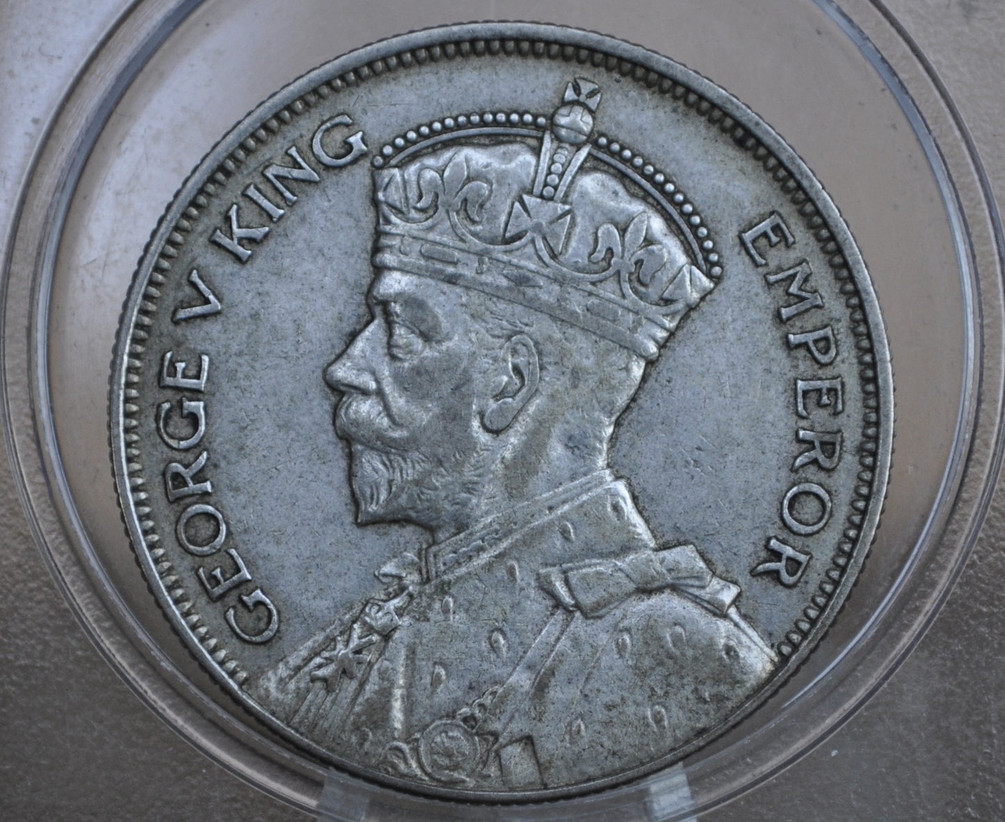 1934 New Zealand Silver Half Crown - AU - 50% Silver - 1934 New Zealand One Shilling