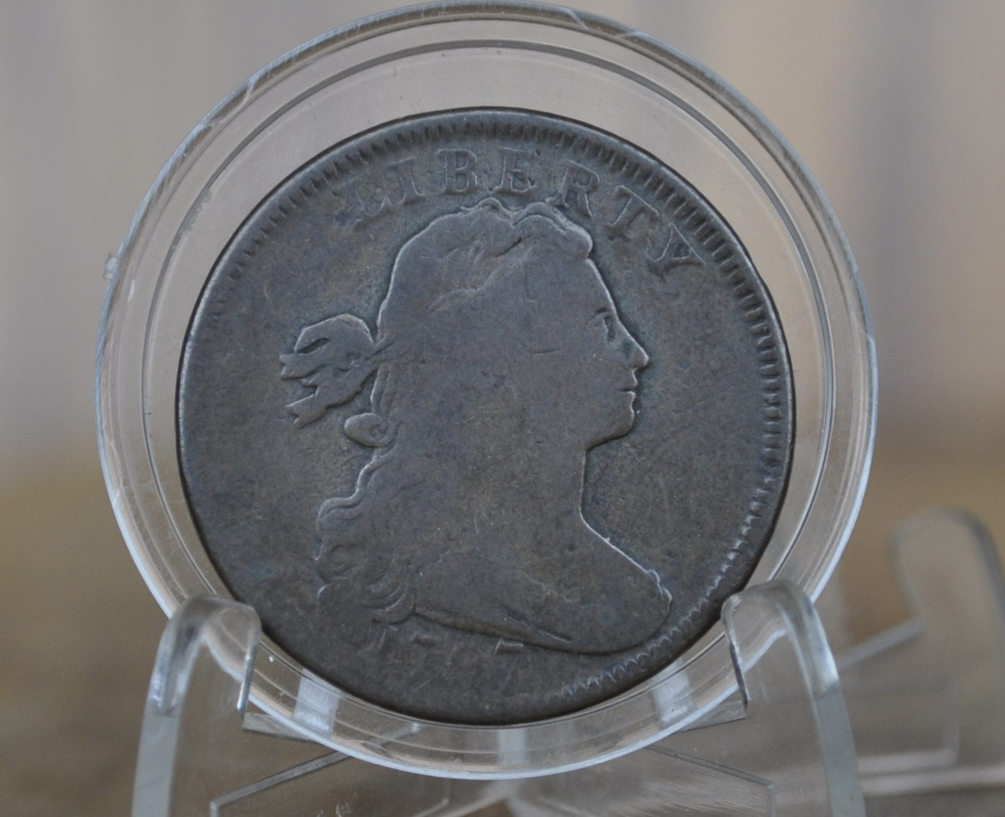 1797 Draped Bust Large Cent - VG (Very Good) Details - US Large Cent 1797 One Cent US - Rare Date