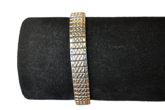 Ladies Timex Cell Quartz 521SW Stretch Watch (Working!)