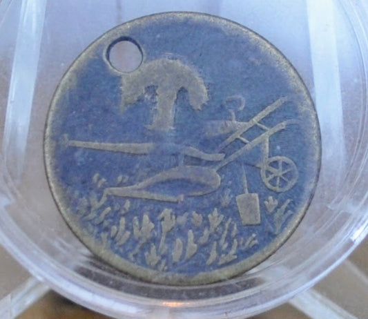 1700s National Grange Order of Husbandry Token Horse/Farm Germany - German Horse and Farm promotional piece from 1700s