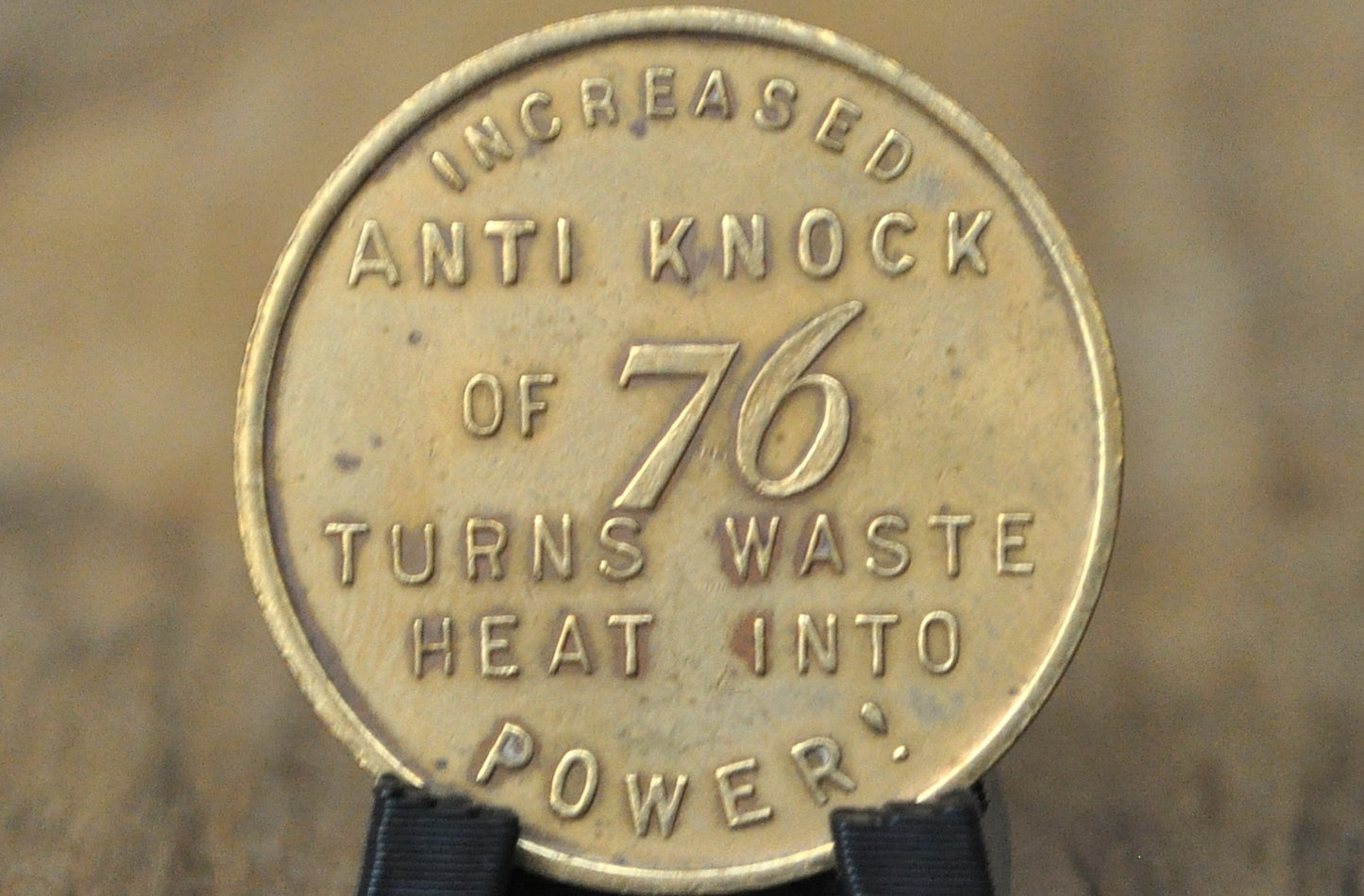 1933 Union 76 Gasoline "Lucky Piece" Trade Token - 1933 Century of Progress World's Fair Lucky Piece Gasoline Token