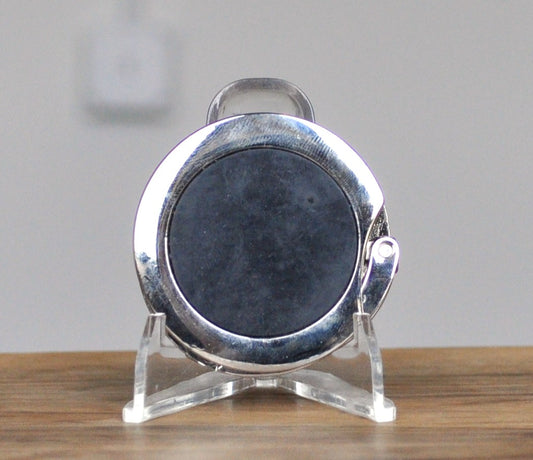 Purple Portable Rhinestone Accent Handbag Hanger - Purple Hang'em High Purse Hanger