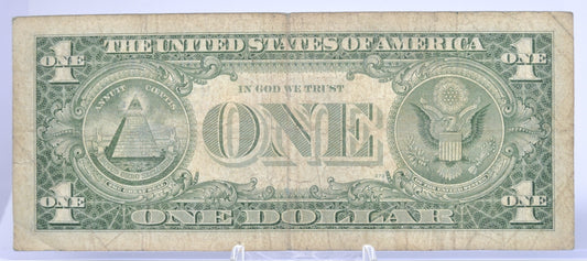 1957 Fancy Triple Duo Repeater Serial Number 1 Dollar Silver Certificate - 47733911 - 1957 Blue Seal One Dollar Fancy Serial Note - Fr#1619