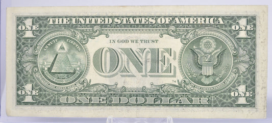 2021 Very Low Serial Number 1 Dollar Banknote - 00011705 - 2021 One Dollar Cool Low Serial Number Note - Fr.3007-L