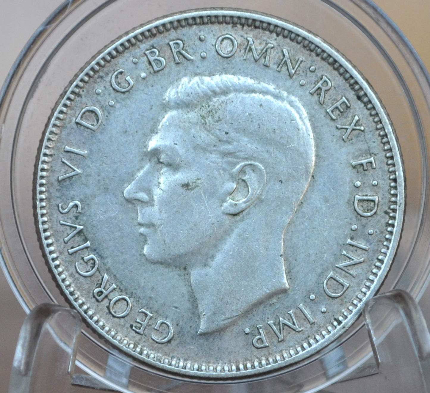 1946 One Florin Australia - Great Condition - 50% Silver - Australian One Florin 1946