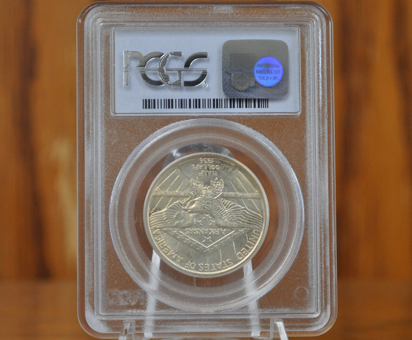 1936-S Arkansas Silver Commemorative Half Dollar - PCGS MS64 - Arkansas Centennial half dollar 1936 S - San Francisco Mint