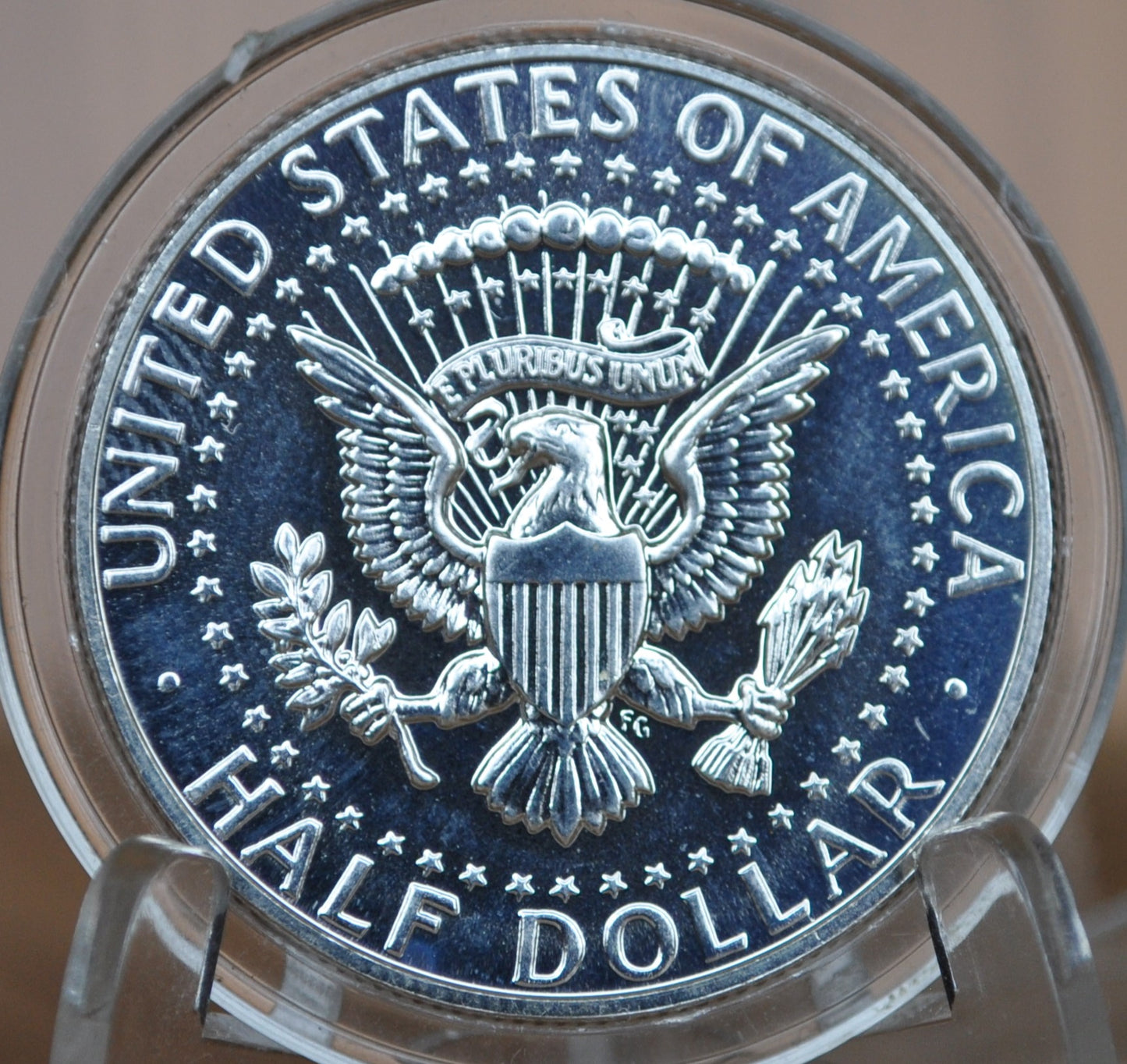 1964 Kennedy Silver Half Dollar - Proof Strike - First Year of Issue - 1964 Half Dollar - 1964 Silver Proof JFK Half