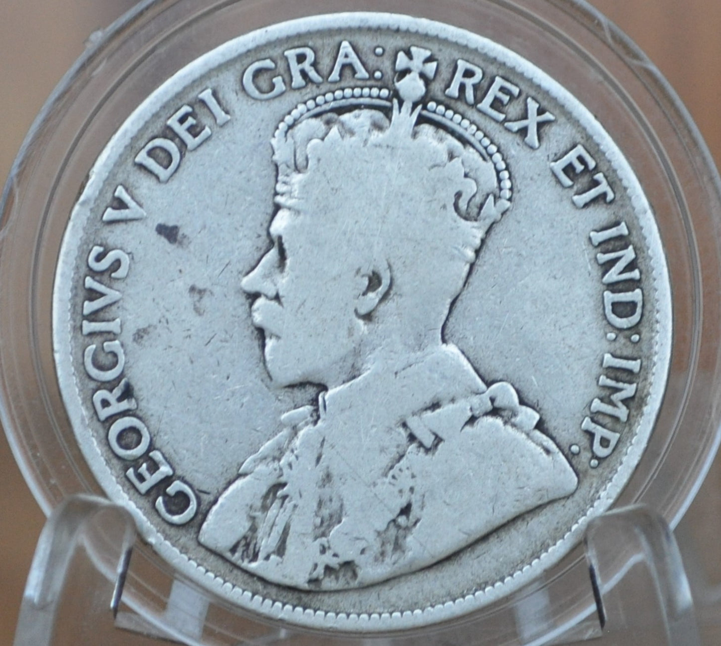 1919 Canadian Silver Half Dollar - Silver 50 Cents Canada 1919