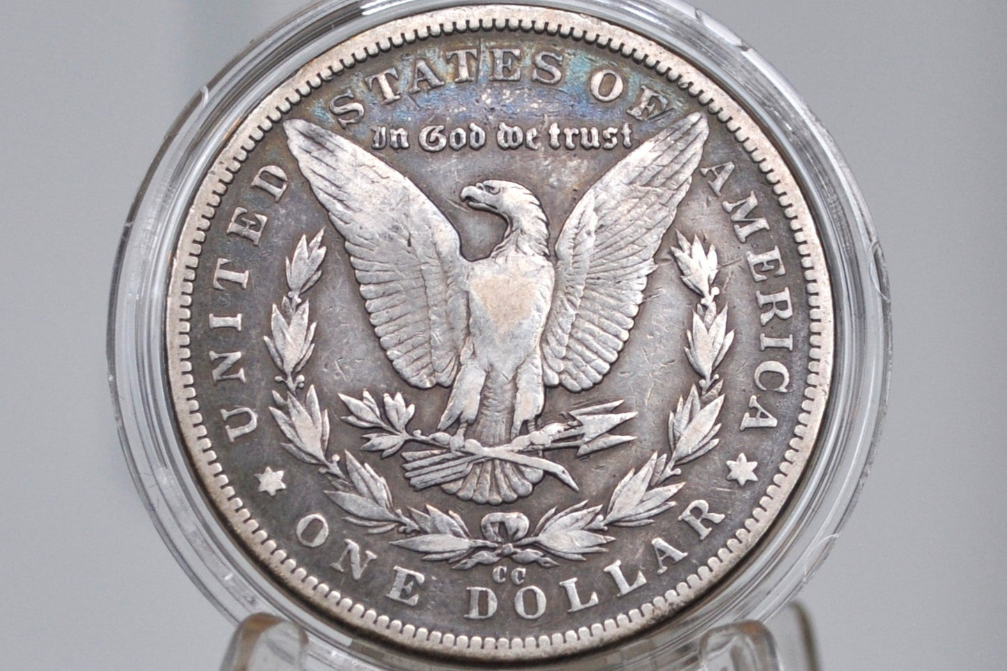 Authentic 1893 CC Morgan Dollar - VF - 1893 Carson City Mint Silver Dollar - 1893CC Morgan Silver Dollar - Tough Date!