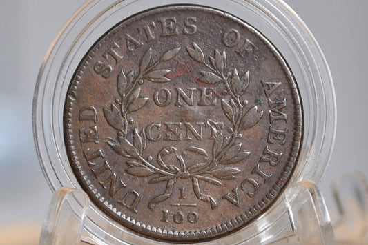 1803 Draped Bust Large Cent - XF Details, Small Nick - US Large Cent 1803 One Cent US - High Grade Details