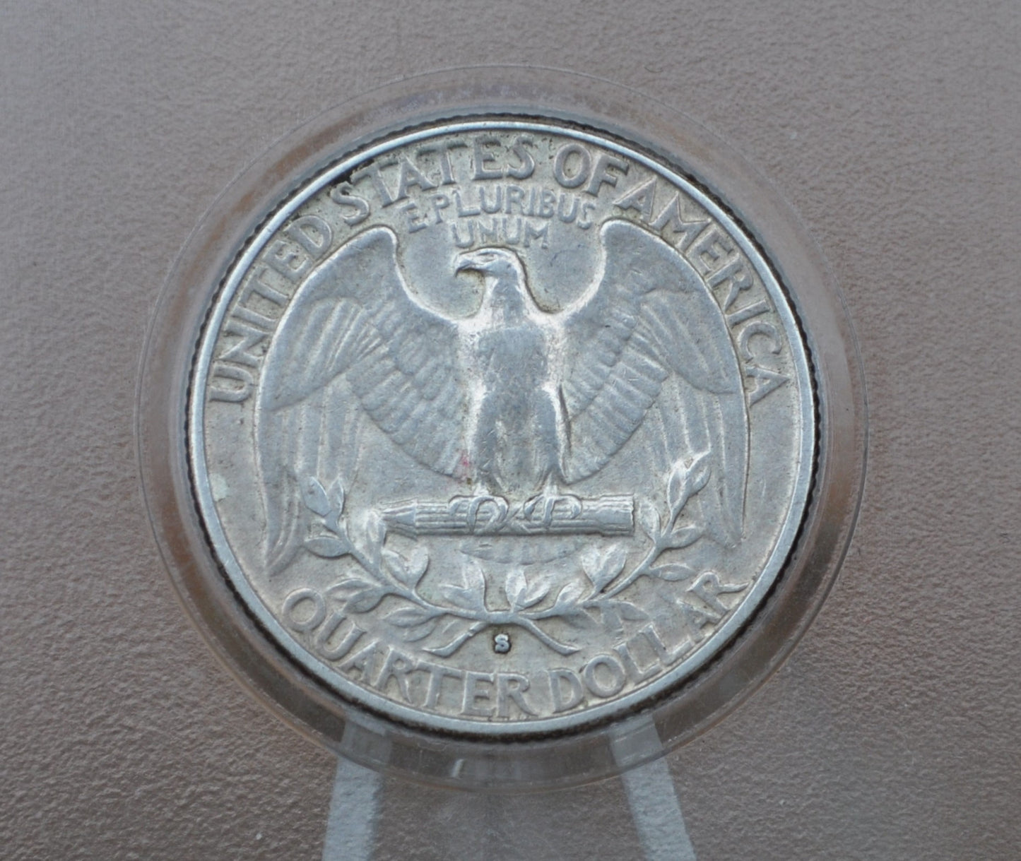 1932-S Washington Silver Quarter - AU50 (About Uncirculated) - San Francisco Mint - Key Date Quarter 1932 S - 1932 S Quarter Collection