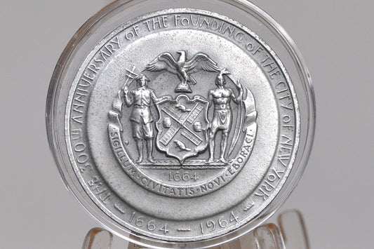 1964-1965 New York World's Fair Unisphere Token - New York World's Fair Commemorative 300th Year Anniversary issue - New York Worlds fair Unisphere Commemorative 1965 Token