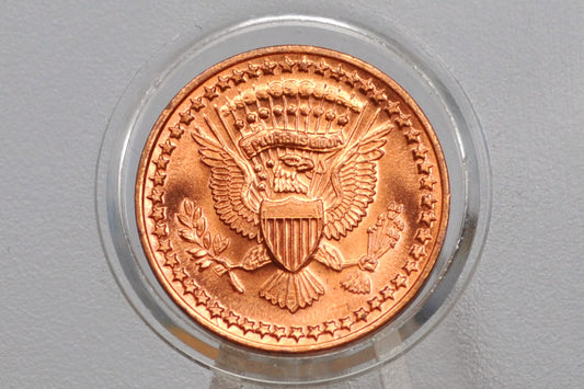 1917-1963 JFK Commemorative Token - John Fitzgerald Kennedy Memorial Token 1917-1963 - JFK Memorial Token From 1963