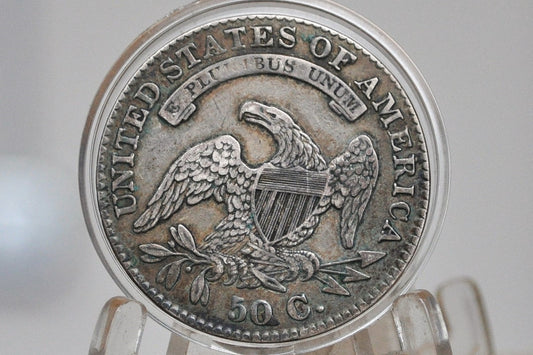 1831 Capped Bust Half Dollar - XF (Extremely Fine) - 1831 Half Dollar US Half Dollar 1831 Silver Half Dollar - Early American Coin