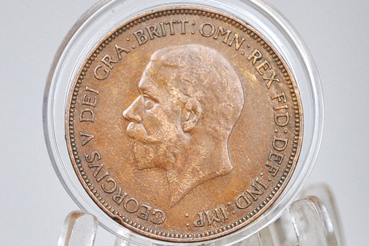 1934 Great Britain One Penny - XF - UK Large Penny 1934 - Higher grade