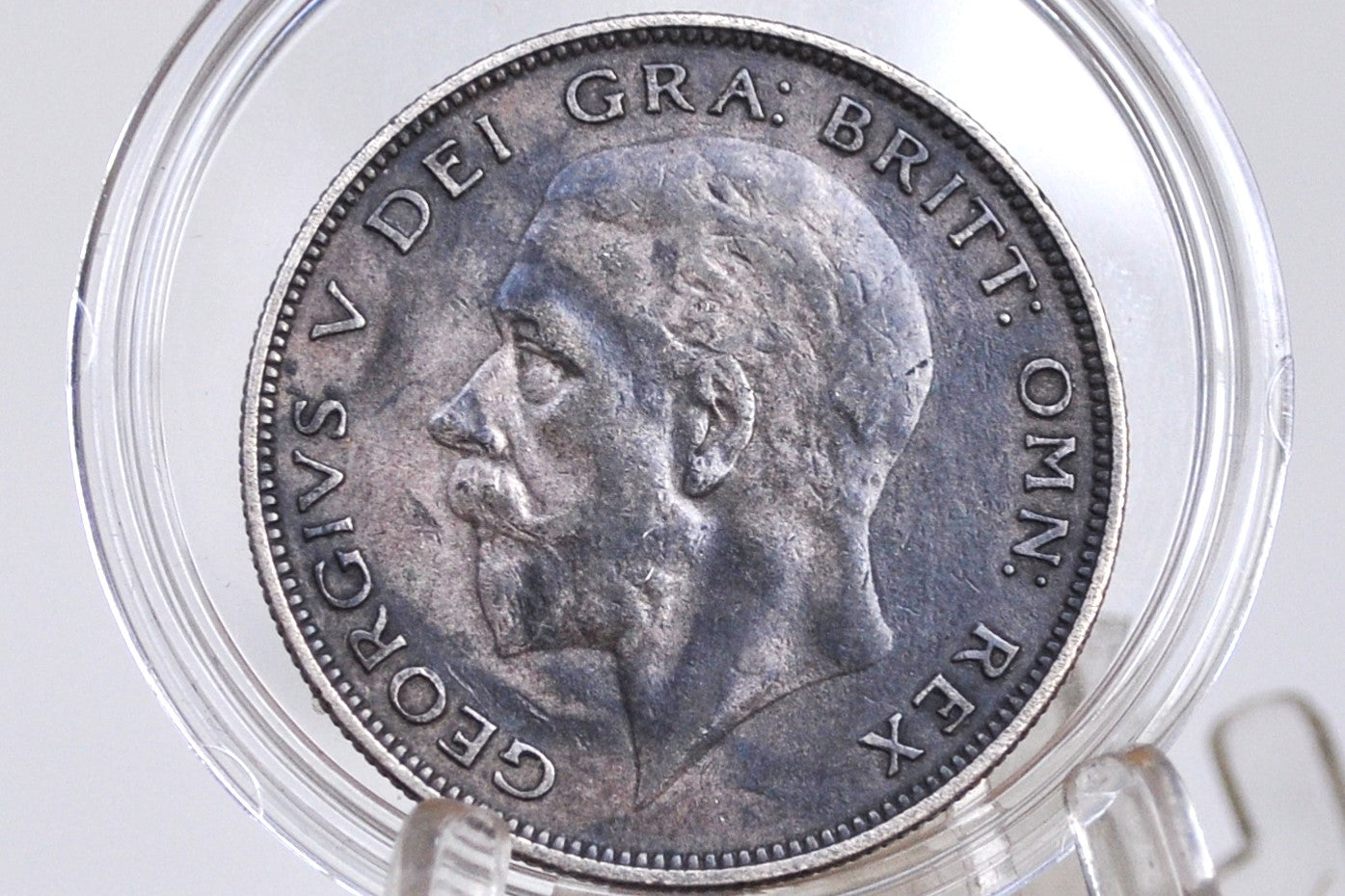 1933 Great Britain Half Crown - XF/AU - Silver 1/2 Crown 1933 United Kingdom HalfCrown Silver UK 1933 - Scarcer Date