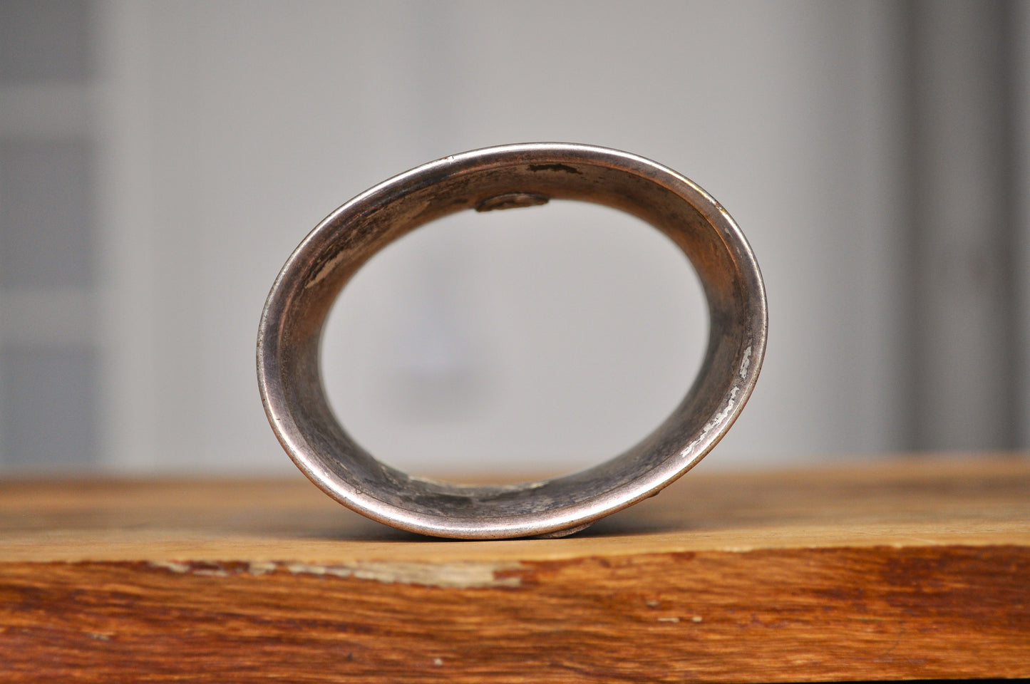 Antique K&C Co Quadruple Plate Washington DC Capitol Building Napkin Ring - K&C Washington DC Napkin Ring - Capitol Building Napkin Ring