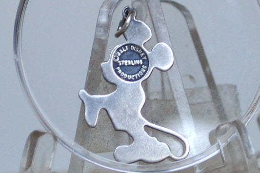 Detailed Disney Sterling Silver Mickey Mouse Extending Hand Charm - Collectible Vintage 925 Disney Charm - Disney Mickey Mouse Jewelry - Walt Disney Productions