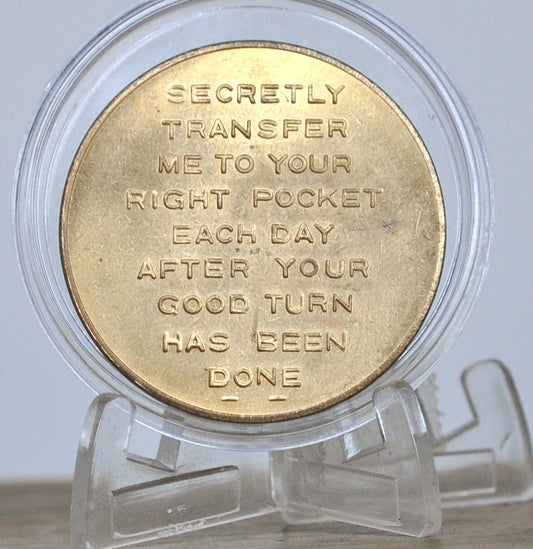 Boy Scout Pocket Coin - 1900s Be Prepared Boy Scouts of America Daily Reminder Token