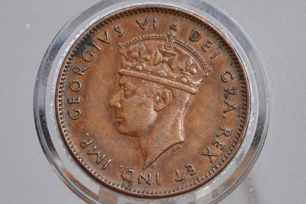 1947 Newfoundland Cent - Rare Coin, AU Grade / Condition - One Cent Newfoundland 1947 Newfoundland Small Cent