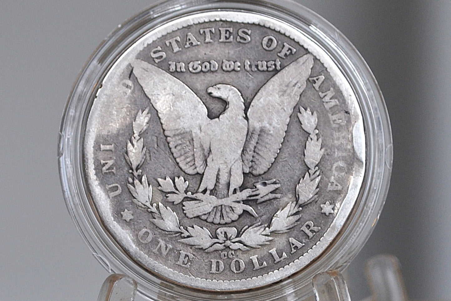 1890-CC Morgan Dollar - AG Grade / Condition - Carson City Mint - 1890CC Morgan Silver Dollar 1890 CC Mint Dollar 1890 Silver Dollar