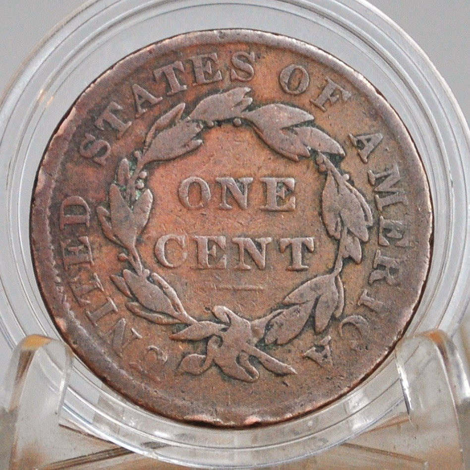 1834 Matron Head Liberty Head Large Cent Large 8, Small Stars, Medium Letters VG/VG+