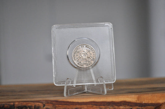 Rarer 1928 Silver Guatemala 10 Centavos - Great Condition - Republic of Guatemala Coin - Guatemala Quetzal -