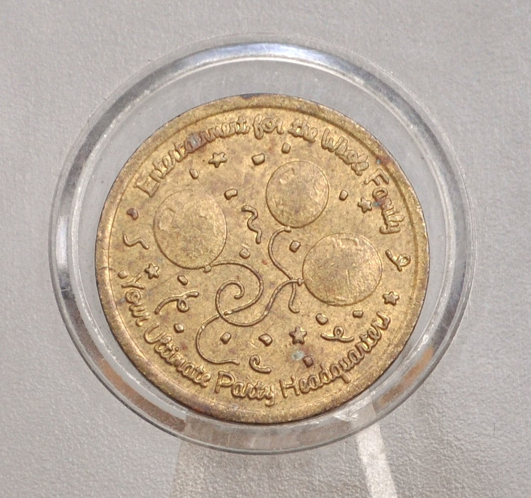 1991 Namco Arcade Token Pac-Man Themed - Pac-Man Themed 1991 Arcade Token by Namco