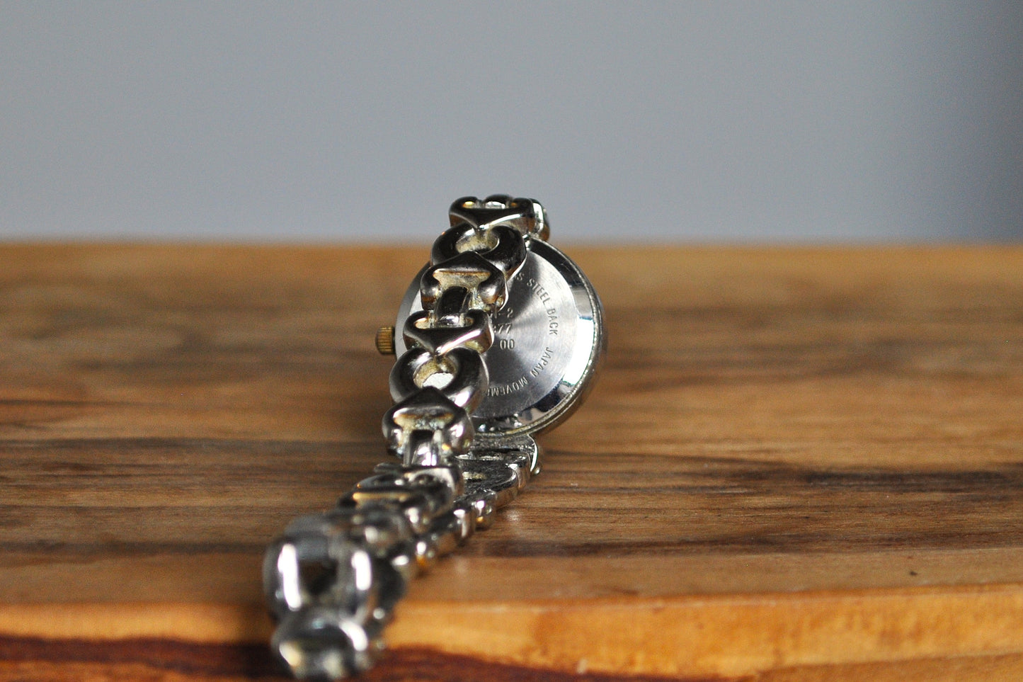 Dainty Stainless Steel Silver Tone Jaclyn Smith Watch - Quartz Movement - Working!