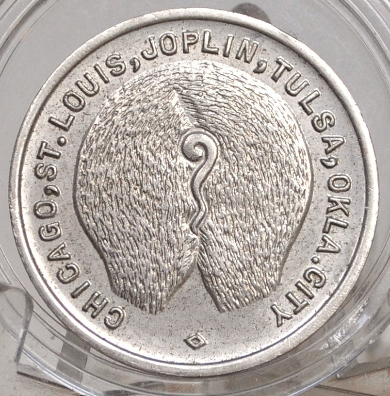 Voss Truck Lines, INC. Heads/Tails Pig Matching Coin - Heads or Tails Pig Token by Voss Truck Lines, INC.