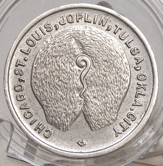 Voss Truck Lines, INC. Heads/Tails Pig Matching Coin - Heads or Tails Pig Token by Voss Truck Lines, INC.