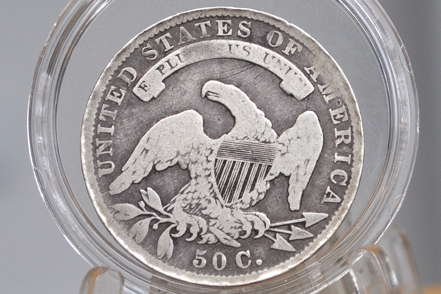 1836 Capped Bust Half Dollar - VG/VG+; Great Detail - 1836 Half Dollar US Half Dollar 1836 Early American Coin