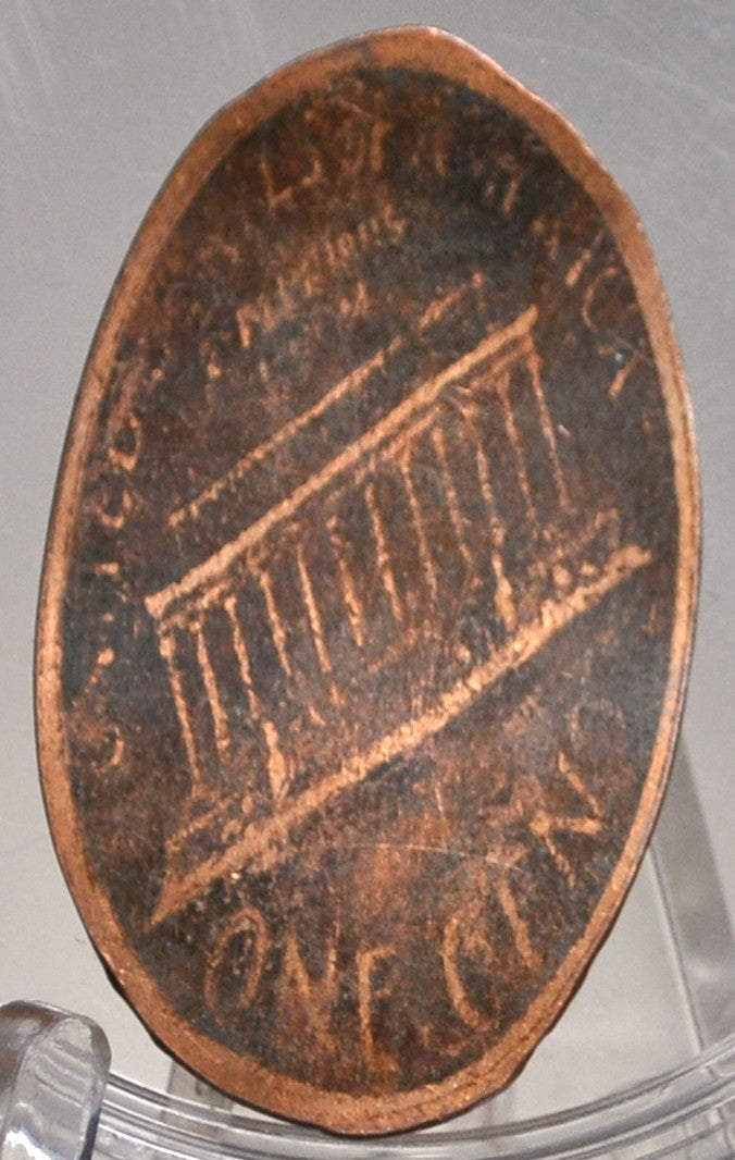 Elongated Error Lucky Penny Indiana Dunes - Indiana Dunes Lucky Penny Elongated Error - Error Elongated Penny - Lucky Penny Error