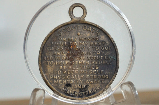 1960s Boy Scouts of America Medallion - BOA Boy Scouts Of America Fob Medal