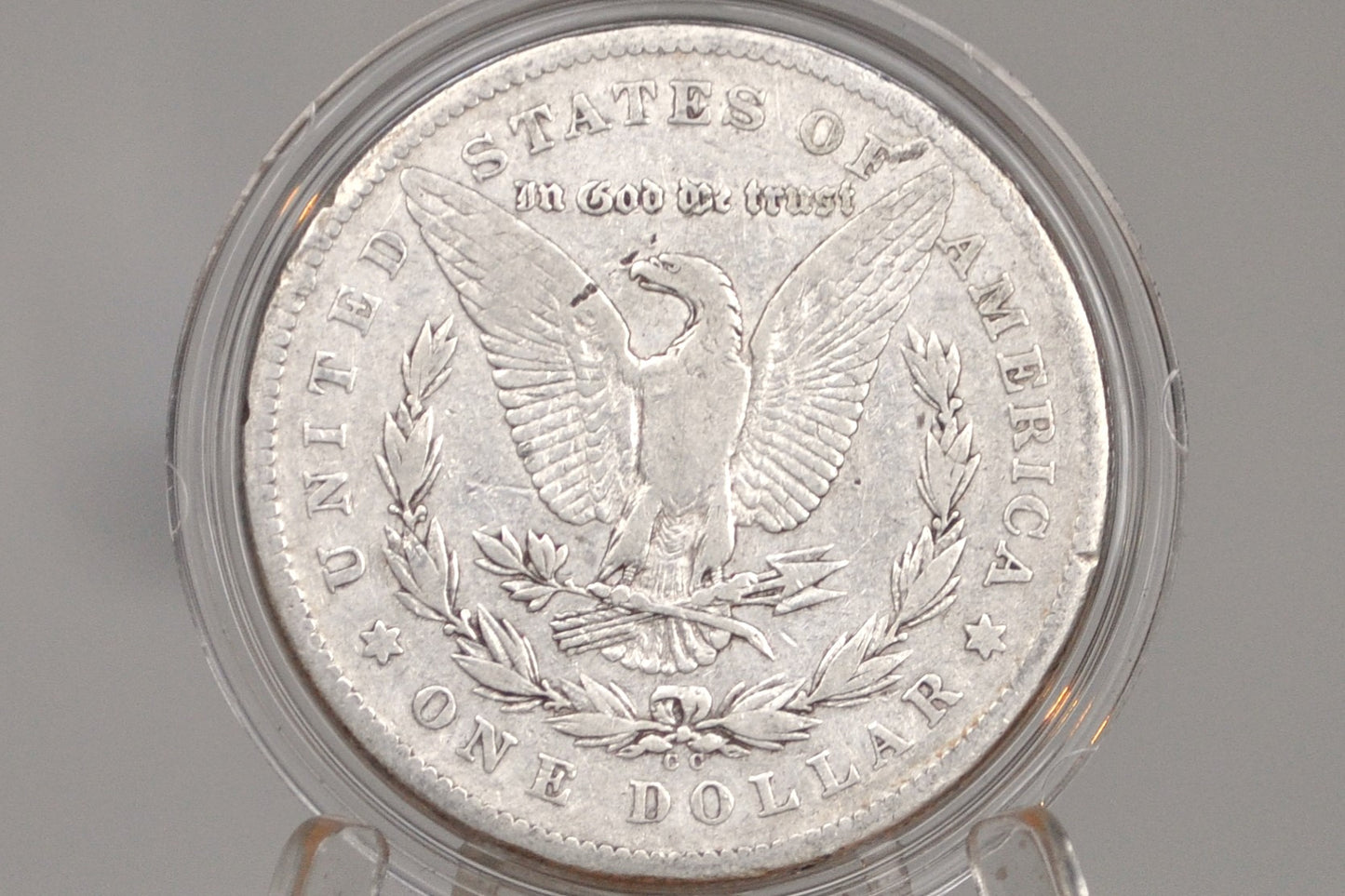 1878 CC Morgan Silver Dollar - Fine Details - Carson City Mint, 1878-CC Morgan Dollar 1878CC Key Date, Affordable 78CC