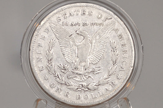 1878 CC Morgan Silver Dollar - Fine Details - Carson City Mint, 1878-CC Morgan Dollar 1878CC Key Date, Affordable 78CC