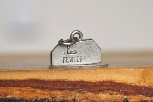 Cool Pewter New Hampshire Bridge Charm - Old Wooden Bridge Charm - New England Bridge Charm