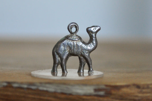 Cute Sterling Silver Camel Charm - Tested Sterling Silver - Enduring Animal Charm