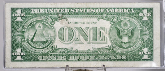 1957A Fancy Repeating Triplet Serial Number 1 Dollar Silver Certificate - 82221428 - 1957 A One Dollar Fancy Serial Banknote - Fr#1620