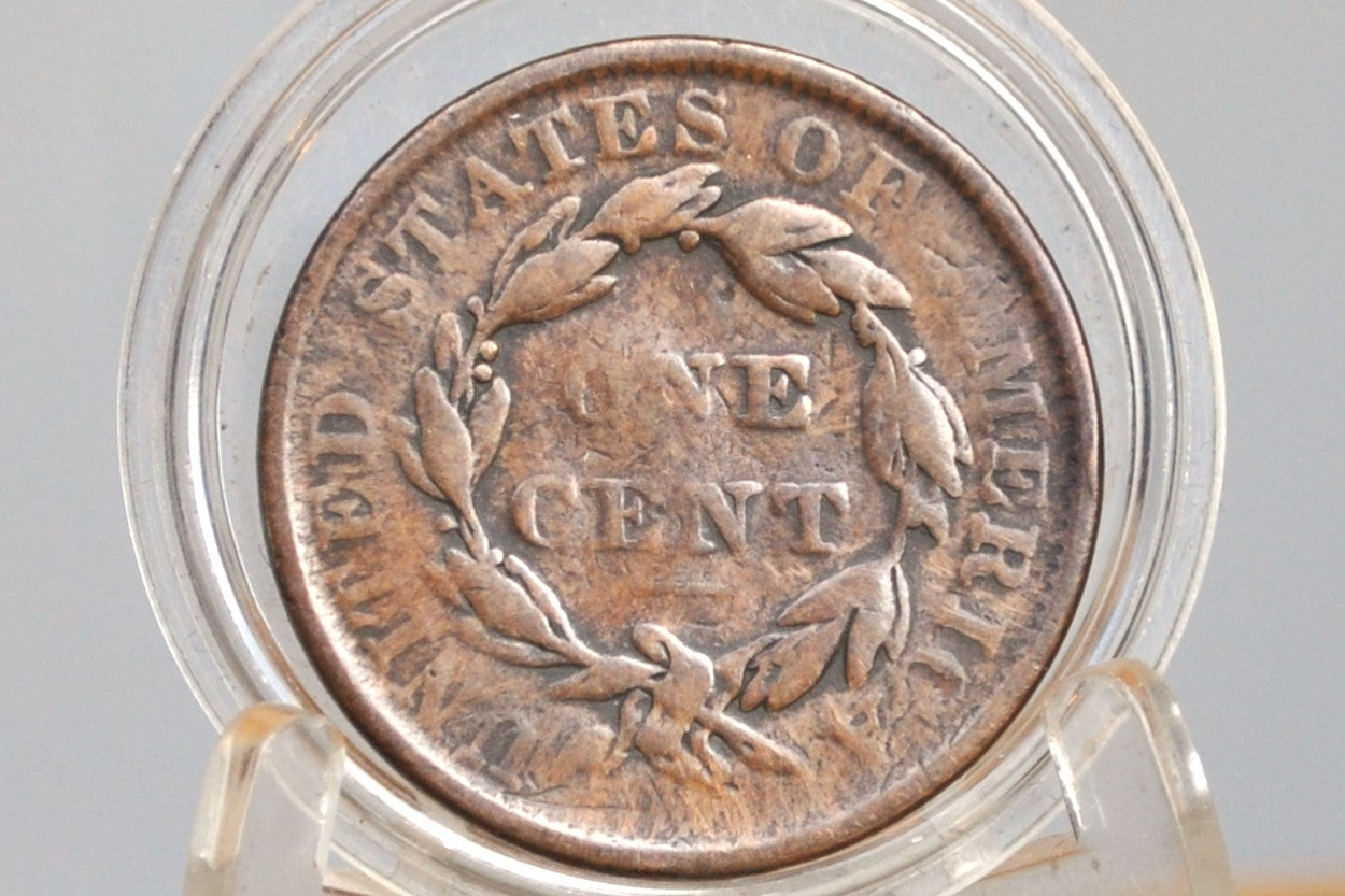 1835 U.S. Matron Head Large Cent "Head of 1836" Variety Fine Grade / Condition - Great Coin