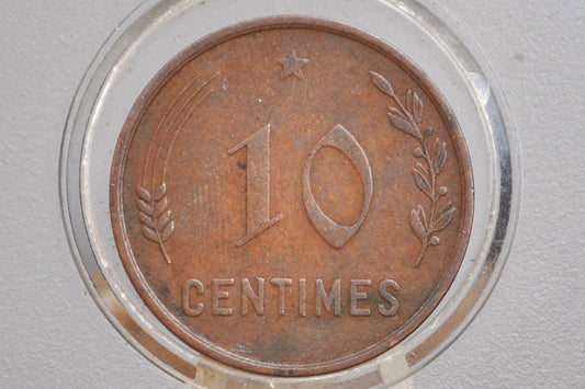 1930 Luxembourg 10 Centimes - Great Condition - Grand Duchy of Luxembourg 1930 - Great Coin for Collections or Jewelry!