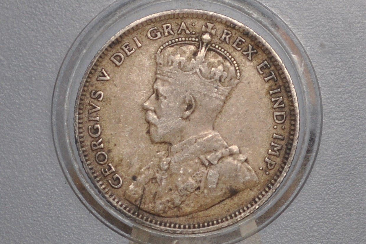 1912 Newfoundland 20 Cents - VF+ Grade / Condition - Only 350K Made! - Ten Cents Newfoundland 1912 Silver - Silver Twenty Cents 1912