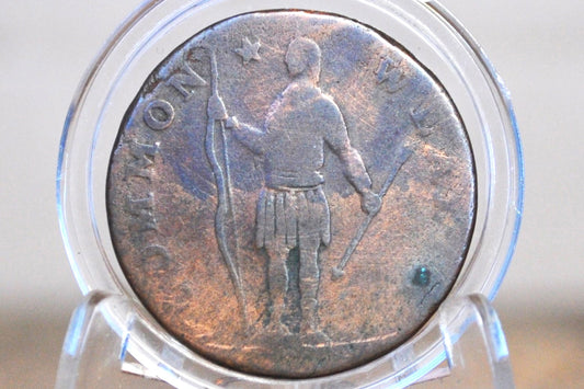 1788 Massachusetts Cent - VG/Fine Details - Arrows in Left Talons - Massachusetts 1 Cent 1788 Colonial Issue Cent Commonwealth Cent