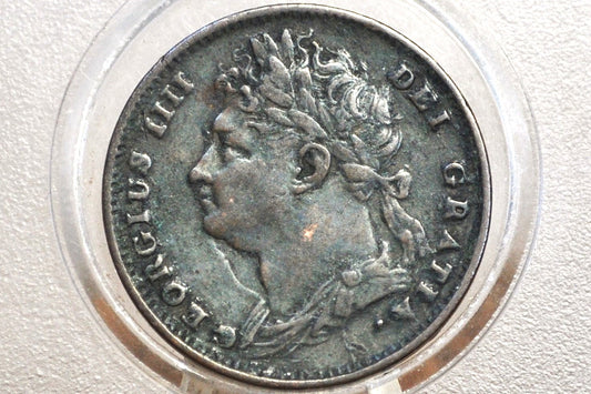 1826 UK Farthing - XF+ Detail - 1st Issue 1826 Farthing Draped Bust - Great Coin