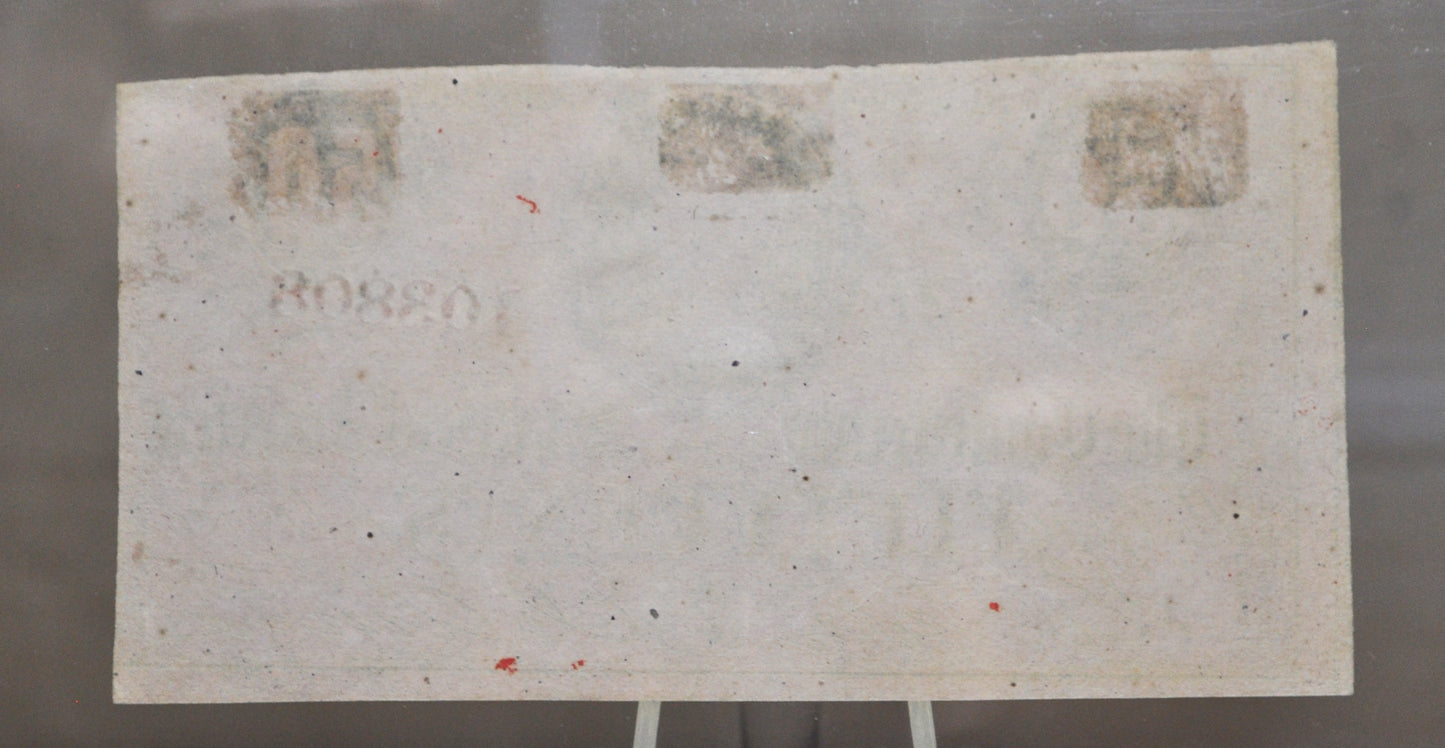 1863 50 Cent Fractional Currency - Uncirculated - Confederate Fractional Note Fifty Cent - Jefferson Davis