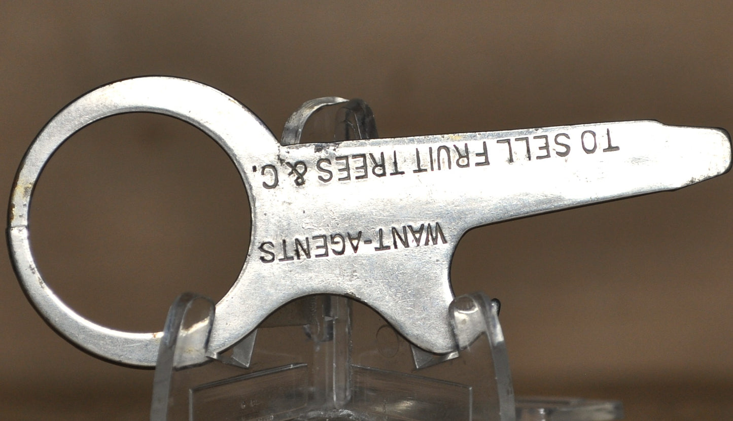 Homer N. Chase & Co. Auburn Maine Beer Bottle Opener Advertisement Piece - Vintage Advertising Bottle Opener and Keychain from Homer N. Chase & Co. in Auburn, Maine