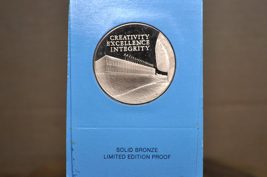 1964-1974 Franklin Mint Tenth Anniversary Medallion - Franklin Mint Corporations 10th Anniversary limited Edition Token